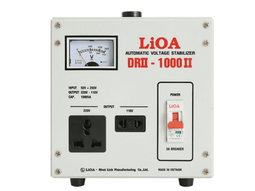 Ổn áp LiOA 1KVA DRII-1000II (50V-250V) 1 Pha