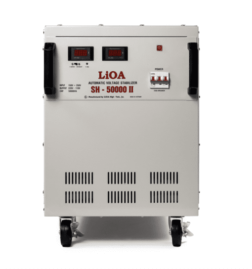 Ổn áp LiOA 50KVA SH-50000II (150v-250v) 1 pha