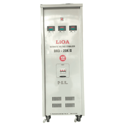 Ổn áp LiOA DR3-20KII 3 Pha (160v-430v) - Đồng hồ điện tử